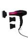 Rebune Frequency Conversion Hair Dryer, Black/Pink