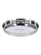 ROYALFORD Stainless Steel Thali Silver 11inch