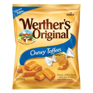 Storck Werther&#39;s Original Chewy Toffee 135g