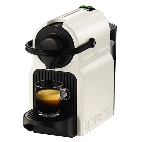 Nespresso Inissia Coffee Machine - Vanilla Cream - D40-EU-CW-NE