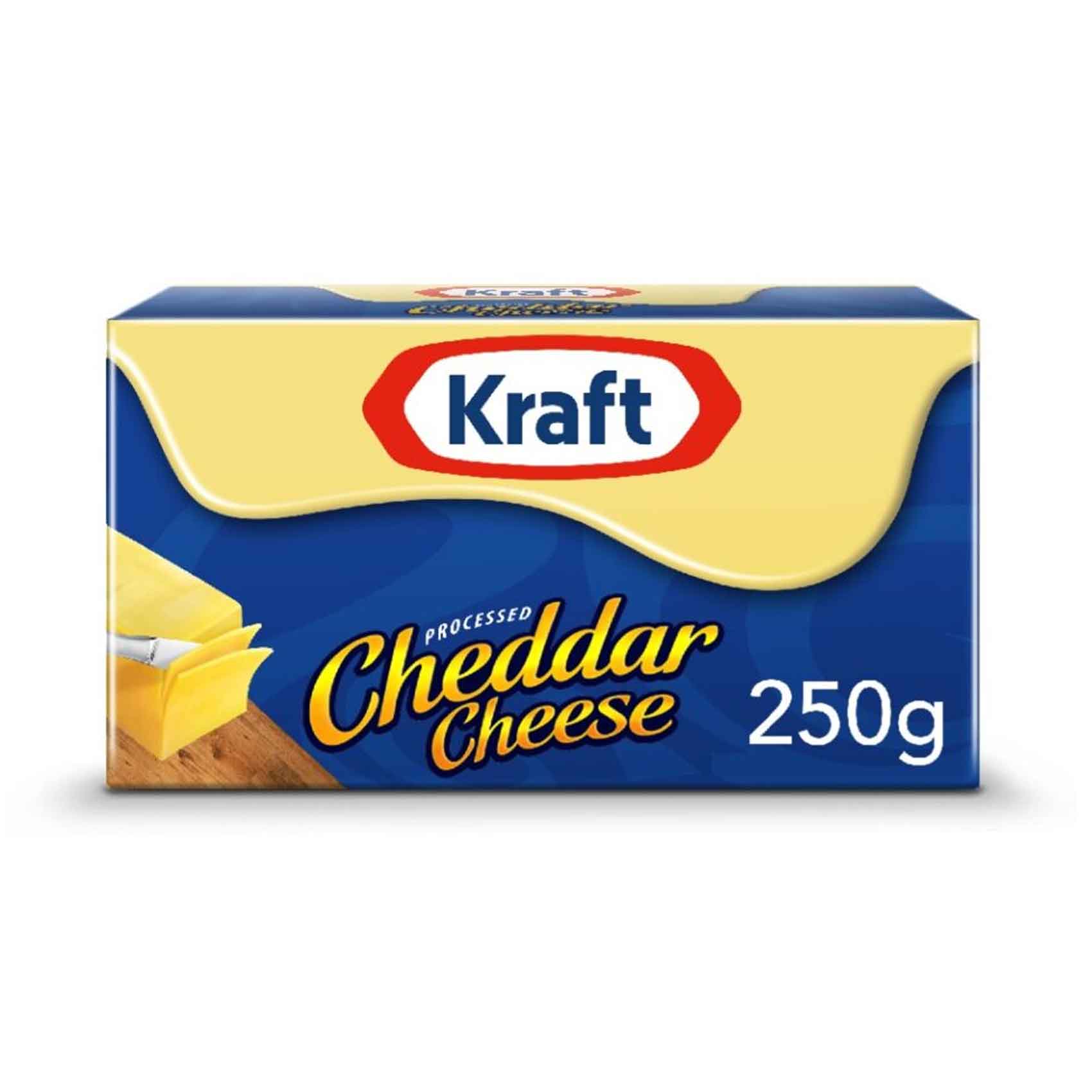 Kraft Cheddar Cheese Block 250g