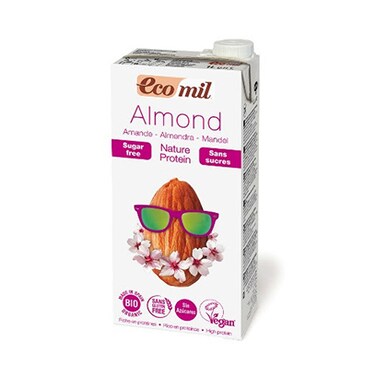Eco Mil Sugar Free Protein Almond Milk 1L