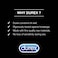 Durex Invisible Extra Thin Lubricated Condoms 12s
