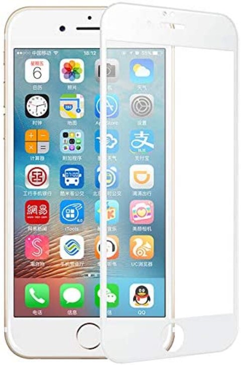 Generic 3D Full Screen White iPhone6 Plus/6S Plus Screen Protectors