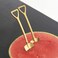 Atraux Gold Stainless Steel Mini Dessert Shovel-Shaped Spoons For Home, Kitchen &amp; Restaurant (4 Pcs)