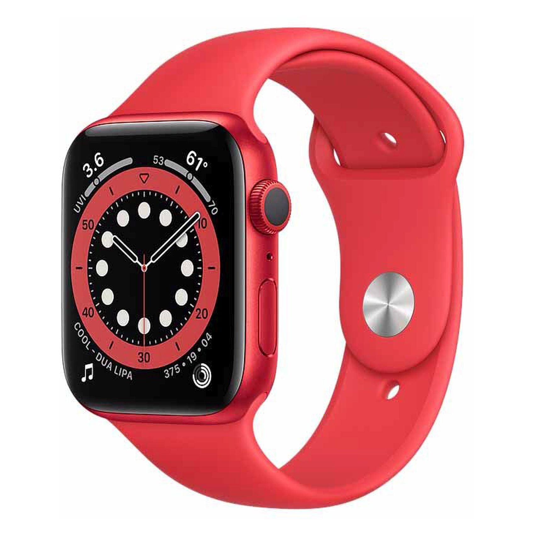 Buy Apple Watch Series 6 GPS 44mm Red Online | Carrefour UAE