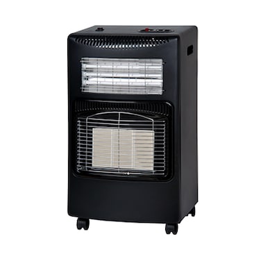 Campomatic Gas And Quartz Heater GH3EBL Black