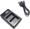 DMK Power NP-F550 LCD USB Double Battery Charger For SONY NP-F550 NP-F570 NP-F750 NP-F770 NP-F930 NP-F950 NP-F960 NP-F970 NP-FM55H NP-FM500H NP-QM71 NP-QM91 NP-QM71D NP-QM91D