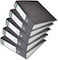Pack of 5pcs FIS Rado Box File with Fixed Mechanism, 8cm Spine, A4 Size