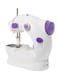 ماكينة خياطة إلكترونية مُتعددة الأغراض، وتتميز بمقاس 22x13x21 سنتيمترًا، ومُتوفرة بلون أبيض SM-202A أبيض