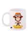 Bp Anime One Piece Printed Mug White/Brown/Beige 12Ounce