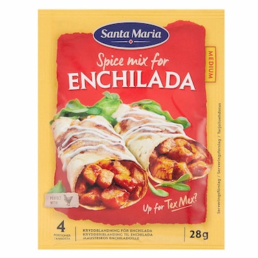 سانتا ماريا خلطة توابل انشيلادا وسط 28 جم