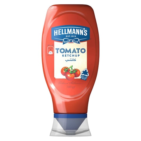 Hellmann&#39;s Tomato Ketchup Classic flavour 500g