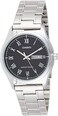 Casio - Stainless Steel Mens Watch Black Dial MTP-V006D-1BUDF