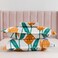 3-Piece King Size Printed Flat Sheet Set 1 Flat Sheet + 2 Pillow Cases Microfibre MOXIE