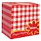 VELVEX SERVIETTES RED DESIGN