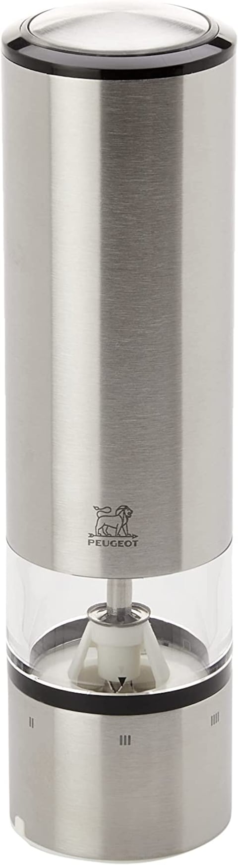 Peugeot Elis Sense Electric U Select Salt Mill, Steel, 20cm, Pg-27179, 8-Inch