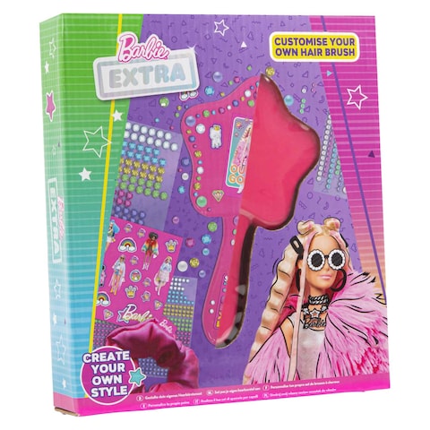 Barbie Extra Customise Your Own Hair Brush