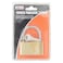 Mega Brass Pad Lock 50mm Silver/Gold