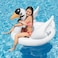 Intex Swan Inflatable Ride-On, 51" X 40" X 39", for Ages 3+