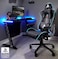 X-Rocker Official Playstation Gaming Desk LED Lights PC Office Workstation Borealis RGB