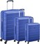 Delsey LAGOS 4W 76/66/55CM TrollySet, DEEP BLUE