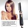 Generic-4 in 1 Hair Dryer Styler and Volumizer Hair Curler Straightener Blow Dryer Brush Rotating Blow Dryer Comb