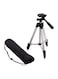 Generic Portable Tripod Stand For Dslr Camera With Bag Silver/Black