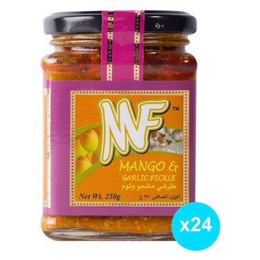 MF مخلل المانجو والثوم 250 غرام