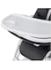 Pegperego Prima Pappa Follow Me Licorice Highchair, Black