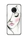 Theodor - Protective Case Cover For Oneplus 7T Girl Eyes Close