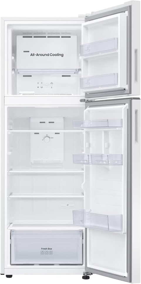 Samsung 304L Net Capacity Top Mount Freezer Refrigerator with SpaceMax Snow White RT41CG5004WW
