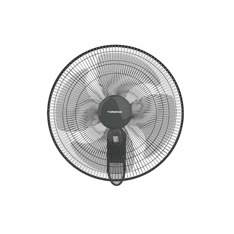 Tornado Wall Fan with Remote 18-inch 4 Blades - Dark Grey - EPS-18RG