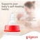 Pigeon SofTouch Peristaltic Plus Silicone Teat 01853 Medium Clear