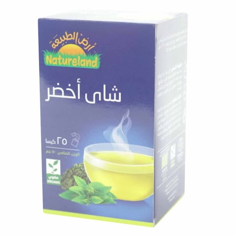 Natureland Organic Green Tea 50g