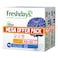 فريش دايز فوط مبطنة يومية طويلة -أبيض- 72 فوطة حزمة من 2