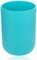 Plastic Tumbler for Bathroom, Blue, 7.3 x 7.3 x 10.3 centimeters