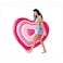 Pink Sweetheart Inflatable Float 155x135x25cm - Heart Shape