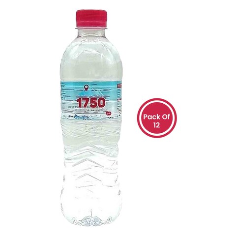 1750 Drinking Water 500ML X Pack Of 12