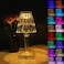 Rechargeable Crystal Table Lamp, Diamond Lamp Multi-Colour Remote Control, USB Charging Romantic Acrylic Night Light