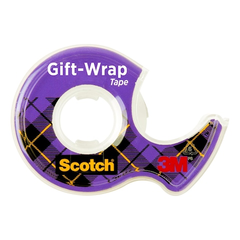 3M Scotch Gift-Wrap Tape with Dispenser 15 0.75x650inch