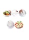Generic New Salad Cutter In Bowl Shape White 10X20X19Centimeter