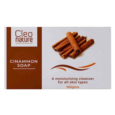 Cleo Nature Handmade Cinnamon Soap Bar 100g