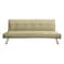 In House Sandi 2 In 1 Sofabed Velvet Upholstered - Dark Ivory