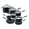 Circulon 13 Piece Premier Hard Anodised Induction Cookware Set.
