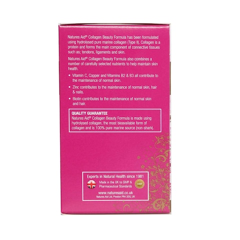 Natures Aid Collagen Formula Capsules 90pcs