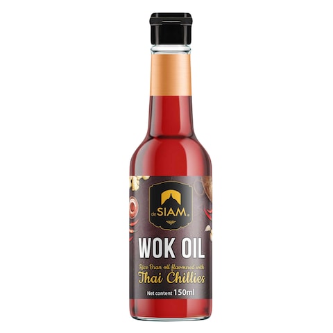 Desiam Rice Bran Oil With Thai Chilies Wok Oil 150ml