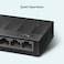 TP-Link Ls1005G 5-Port Desktop/Wallmount Gigabit Ethernet Switch/Hub, Network Splitter, Plug And Play, Plastic Case