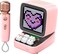 Divoom DitooMic Bluetooth Speaker Microphone Karaoke Function - Pink
