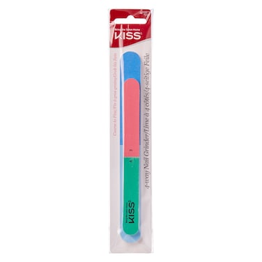 Kiss 4 Step Nail File F224 Multicolour 2 PCS